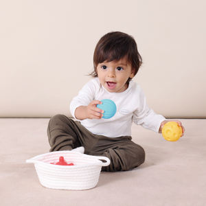 Early Education Play <strong>Box</strong> With Wooden <strong>Tissue</strong> <strong>Box</strong> Montessori Shape Sensory <strong>Toys</strong> for <strong>Baby</strong> 5-6 Months - Product Image 5