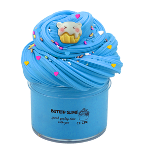 Butter Peach Slime for Kids Soft Playdough in Bulk Cloud Mud Fluffy Puff Gum Ramen Cotton Mud Educational Cheap for Boys Girls - Product Image 5