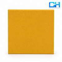 Panneau acoustique en polyester ignifuge de qualité supérieure Chiheng, classe B1, résistant aux chocs, pour l'isolation acoustique des cinémas