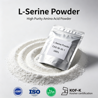 Poudre de L-Sérine 99% pure |   Qualité USP/BP |   Non-OGM |   Acides aminés en vrac pour les produits nutraceutiques et cosmétiques