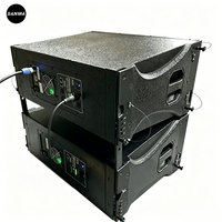 Q210 Enceinte Line Array Professionnelle Amplifiée Double 10 Pouces, Équipement Audio Passif, Système Sonore pour Enceinte de Scène Active