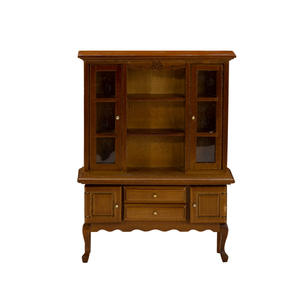 1:12 échelle bricolage bois Miniature buffet armoire OB11 modèle pour maison de poupée meubles et Restaurant scène accessoire - Product Image 1