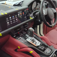 2010-2017 pour 958 Mise à niveau 2024 Écran double 12,3 pouces Android Auto GPS CarPlay Radio Caméra de recul Connexion USB 1 an