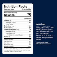 Gels énergétiques alimentaires du fabricant, nutrition sportive, gel énergétique sans sucre, complément énergétique compatible avec le régime cétogène pour la course à pied
