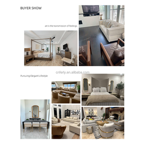 Muebles de salón modernos de lujo, muebles de tela Chesterfield de estilo americano, sala de casa, sofá Seccional de esquina con mechones <span class=keywords><strong>Soho</strong></span> - Product Image 6