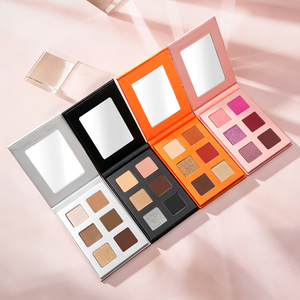 Palette de fards à paupières Big Eye Shadow, 6 couleurs, haute pigmentation, fards à paupières nude, sans cruauté, fards à paupières pailletés pigmentés - Product Image 4