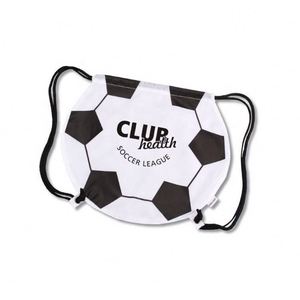 Custom Promotional Soccer <b>Drawstring</b> <b>Backpack</b> Bag Ball Shape with Logo Kids Sport Bag Advertising Gift Bags - Product Image 4