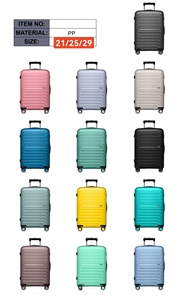 Juego de <span class=keywords><strong>Maletas</strong></span> Rígidas de Polipropileno con Diseño Moderno y Resistente a Arañazos, con Ruedas Giratorias de 360 Grados °   Ruedas Silenciosas para Viajes de Vacaciones - Product Image 3