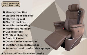 Siège de voiture de luxe Vip électrique modifié intérieur ST-AEF avec Massage ventilé pour Mercedes Vito GL8 MPV <span class=keywords><strong>Camping</strong></span> <span class=keywords><strong>Car</strong></span> MPV - Product Image 5