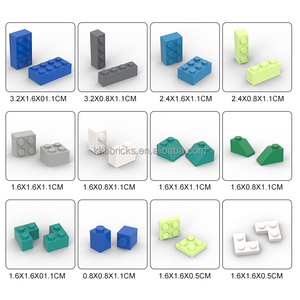 1500pcs bé trai xây dựng cổ điển khối đồ chơi thiết lập + baseplate 32*32 đinh tán * 2pcs xây dựng kit đồ chơi giáo dục thu nhỏ khối - Product Image 5