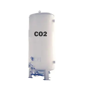 Bể Chứa 5m3 2. 16mpa CO2 loại dọc bể chứa khí CO2 chất lỏng đông lạnh lớn cho nhà máy nước giải khát