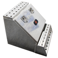 Boîte à outils latérale en aluminium de 24 pouces pour camion, grande capacité, pour accessoires de camion à plateau