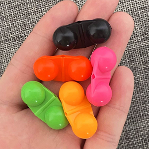 Palmer Double perle lumineuse cloche accessoires de pêche alarme de pêche <span class=keywords><strong>crochet</strong></span> anneaux <span class=keywords><strong>hochet</strong></span> perle alarme cloches - Product Image 4