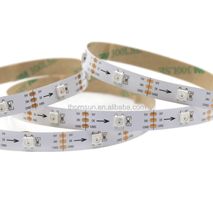 IP68 30leds/m 2812b flexible <strong>LED</strong> pixel strips 5m/<strong>coil</strong> used outdoor/night lighting - Product Image 3