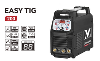 Soudeuse TIG à froid DC pour le nettoyage de l'acier inoxydable, 200 ampères, machine TIG multiprocessus 5 en 1 à impulsions, EASYTIG 200