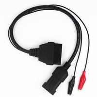 Câble d'outil de diagnostic automobile Fiat 3PIN ALFA Lancia OBD OBD2 FIAT 3PIN vers 16PIN, câble d'outil de scanner automobile Fiat 3 PIN vers OBD/OBD2
