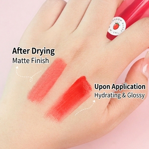 Rossetto Opaco Sfumato Effetto Velluto Lunga Durata Impermeabile Non Appiccicoso Alta Pigmentazione Colore Labbra Morbido OEM Private Label - Product Image 5