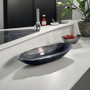 Lujo personalizado 100% Placa <span class=keywords><strong>de</strong></span> melamina <span class=keywords><strong>de</strong></span> cocina <span class=keywords><strong>de</strong></span> plástico personalizado ovaled platos con <span class=keywords><strong>comida</strong></span> <span class=keywords><strong>de</strong></span> <span class=keywords><strong>mar</strong></span> para restaurantes - Product Image 3