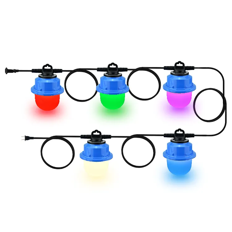 52ft Multicolor Rgb String Lights Fairy Lights String Upgraded Rgb smart Light String With Tuya App Link Remote Control Mode