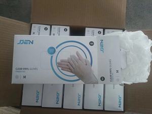 डिस्पोजेबल गैर बाँझ खाद्य ग्रेड पाउडर मुक्त हाथ की परीक्षा चिकित्सा उपभोग्य दस्ताने विनाइल स्पष्ट दस्ताने - Product Image 6