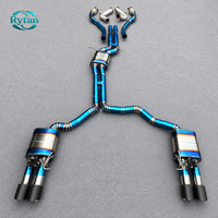 Système d'échappement Catback en acier inoxydable à soupapes Valvetronic Rytan Performance pour Audi S6/S7/RS6/RS7 C7 C7.5 4.0 V8