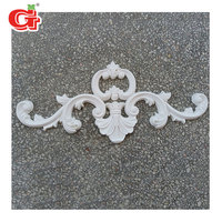 Appliques murales décoratives en polyuréthane doré, faciles à installer, vente en gros d'usine