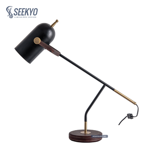 Bureau moderne <span class=keywords><strong>architecte</strong></span> des activités de <span class=keywords><strong>dessin</strong></span> de bureau en cuir noir e27 réglable or a mené la lampe de <span class=keywords><strong>table</strong></span> - Product Image 1