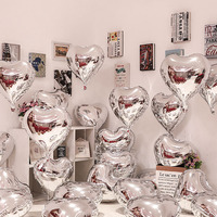 Ensemble de ballons en latex imprimés UV de 18 pouces « Amour dans l'air » pour la décoration de mariage, de fiançailles et de célébrations