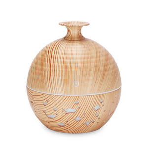 YX009ABEHVY เครื่องกระจายกลิ่นอโรมาเธอราพีลายไม้ USB เครื่องเพิ่มความชื้นขนาดเล็ก ตั้งเวลาได้ 2-8 ชั่วโมง สำหรับใช้ในบ้าน ระยะไม่เกิน 10 เมตร - Product Image 1