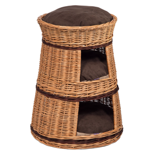 JY Hunde beheizte Gel Katzen Luxus Bettwäsche Donut Haustier Bett für menschliche Hund Rattan Filz Baumwolle Wassers ofa Sommer Donut Haustier Bett - Product Image 2