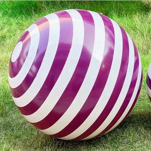 Bolas de acero inoxidable decorativas de la esfera redonda del <span class=keywords><strong>metal</strong></span> colgante grande moderno que miran - Product Image 1