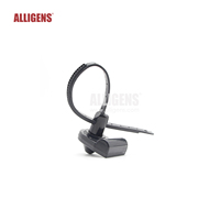 Alligens BT242B AM 58Khz Ceintures de sécurité pour bouteilles, étiquette triangulaire noire pour bouteille, antivol EAS, étiquette pour bouteille de vin ou de spiritueux, étiquette magnétique avec alarme