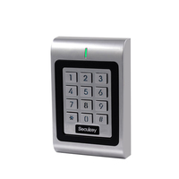 Новейшая цифровая клавиатура с подсветкой Secukey, автономный контроль доступа, радиочастотная система, совместимая с картой Mifare 13,56 МГц
