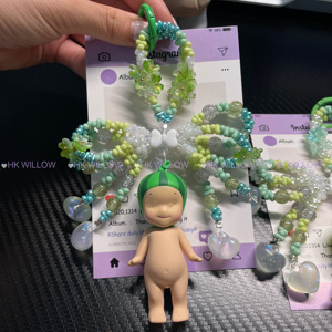 Porte-clés Sonny Angel, porte-clés nœud, porte-clés personnalisé DIY, breloque pour téléphone, accessoires pour sac, accessoires en gros, vêtements pour poupées - Product Image 4