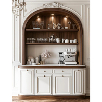 Buffet à 3 tiroirs, meuble de rangement d'angle pour salon, console de contrôle, meuble de rangement en bois sur mesure