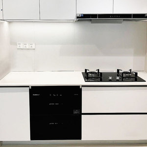Mueble de <span class=keywords><strong>Cocina</strong></span> Integrado de Acero Inoxidable 304 de Foshan, Moderno, Simple, Ecológico, Personalizado, Tipo Abierto, <span class=keywords><strong>Encimera</strong></span> de Acero Inoxidable - Product Image 3
