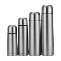 Thermos en acier inoxydable à double paroi avec isolation thermique sous vide, bouteille d'eau portable pour le camping en plein air et la consommation quotidienne
