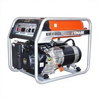 Générateur à essence 8,5 kW pour usage domestique, petit groupe électrogène monophasé à démarrage manuel, portable pour extérieur, 220V, modèle personnalisable KM11000