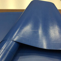Bâche en PVC enduit 500 g/m² 1000D, résistante aux UV et imperméable, en rouleau, tissu pliable pour couverture de palette
