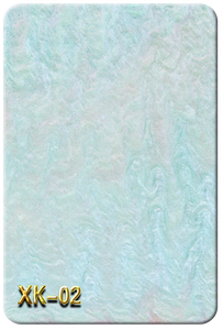 Feuille d'acrylique coulée, motif marbre nacré, taille et épaisseur personnalisées avec service de découpe pour enseignes LED et écrans rétroéclairés - Product Image 3
