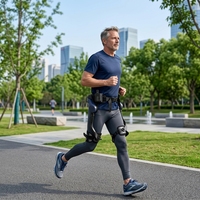 Équipement robotique d'entraînement des membres supérieurs à mouvement flexible pour la recherche en laboratoire, exosquelette robotique