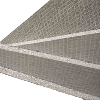 Panneaux muraux ignifuges Vogue Panneau décoratif Mgo rainure Revêtement plafond acoustique