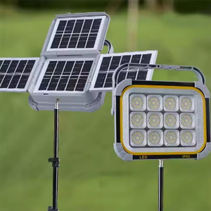 Lámparas Solares de Alta Luminosidad para Exteriores, Linterna Recargable de 400W, Lámpara Solar Portátil, Luces LED para Camping - Product Image 6