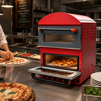 Usine JingXin Commercial 350 ° Four à pizza électrique professionnel à double couche pour restaurant