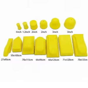 Blocs de ponçage en mousse pratiques en forme de <span class=keywords><strong>cale</strong></span> rectangulaire, <span class=keywords><strong>à</strong></span> fixation auto-agrippante, en promotion - Product Image 5