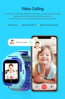Reloj Inteligente para Niños con Pantalla Táctil de 1.4 Pulgadas, Tarjeta SIM, Función SOS, Videollamada, 4G, Resistente al Agua, Rastreo GPS, Venta al Por Mayor, Compatible con OEM y ODM