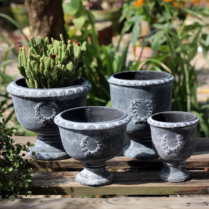 Vente chaude maison décor de sol jardinière <span class=keywords><strong>en</strong></span> céramique décoration de jardin grands pots de fleurs <span class=keywords><strong>en</strong></span> <span class=keywords><strong>terre</strong></span> <span class=keywords><strong>cuite</strong></span> pour plante - Product Image 4