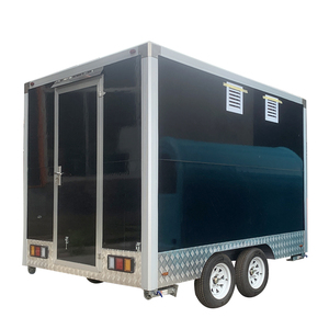 รถขายอาหารจานด่วนรถลากขายอาหารอุปกรณ์ในห้องครัวเชิงพาณิชย์ - Product Image 2