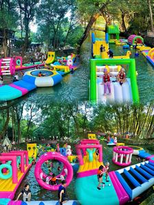 Parc aquatique mobile <span class=keywords><strong>gonflable</strong></span>, parc aquatique flottant <span class=keywords><strong>gonflable</strong></span>, <span class=keywords><strong>jeux</strong></span> de toboggan aquatique <span class=keywords><strong>gonflable</strong></span> pour lac ou mer - Product Image 4