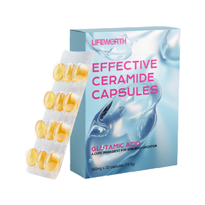 LIFEWORTH, suplemento oral OEM para restaurar la piel, cápsula de ceramida, promueve la hidratación y fomenta niveles saludables de ceramida en la piel - Product Image 2